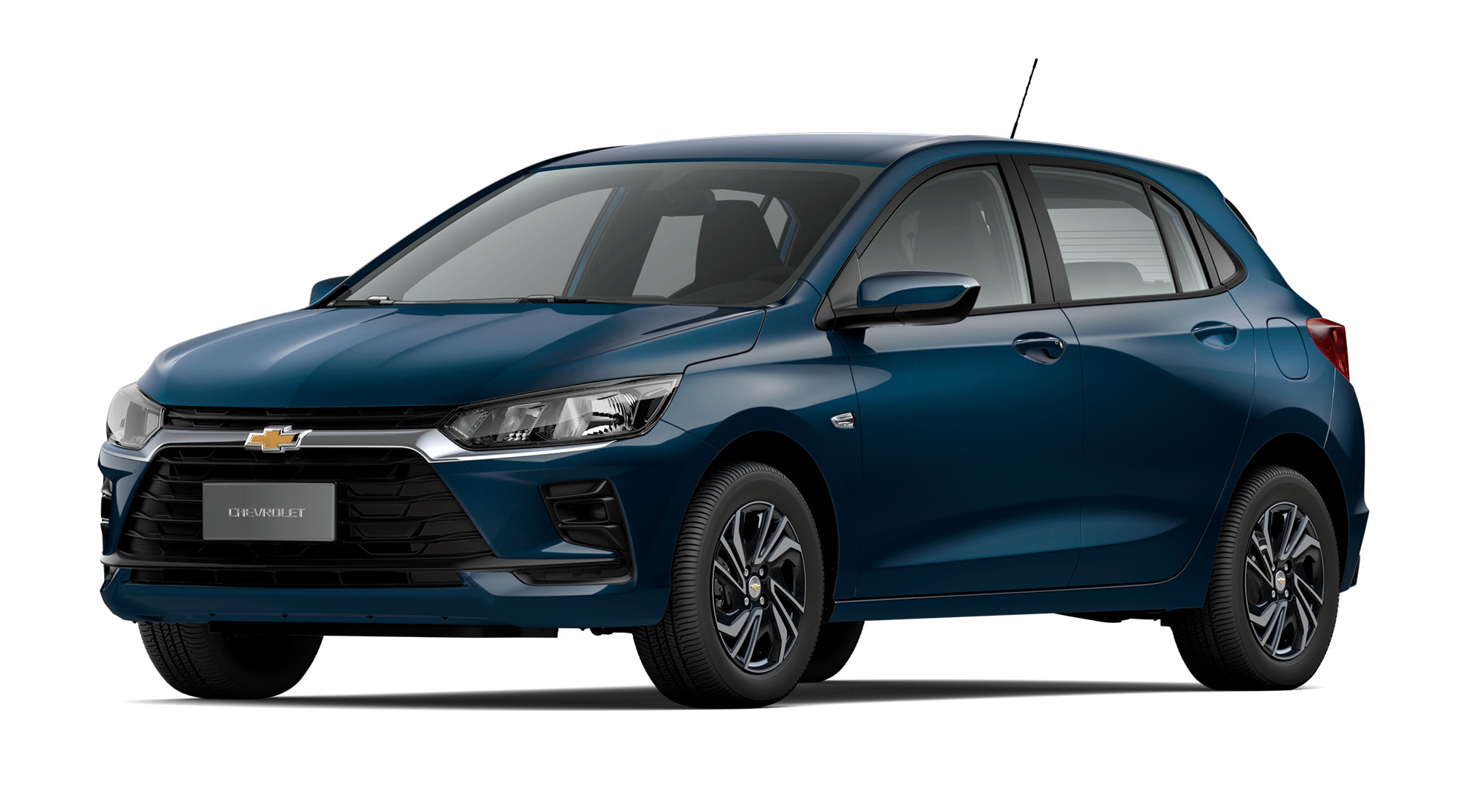 Chevrolet Onix LT Turbo MT en color azul some kinda blue